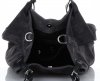 Kožené kabelka shopper bag Vittoria Gotti grafitová V90047CH